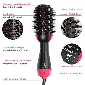 One Step 3 In 1 Hot Air Brush